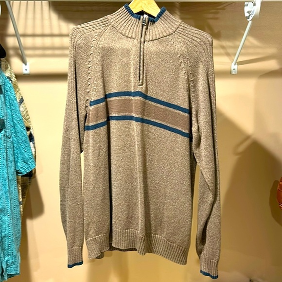 Men’s Columbia 1/4 zip sweater - Picture 1 of 4